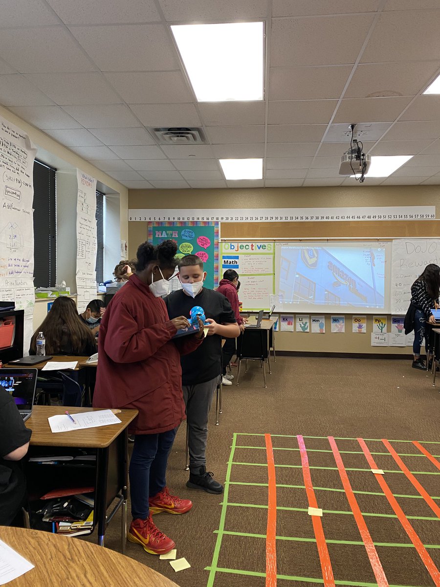SanchezTeach's tweet photo. SWBAT

Determine if a pattern is additive or multiplicative. Students will be using dash &amp; dot in today’s activity. This lesson was a success!

#technology  #school #Math #AcademicChatter 

@reagansaisd @techwithfeck @SanAngeloISD https://t.co/sgJolQfkuT
