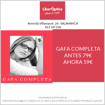SaEmpresarial's tweet photo. Cheque promocional de Liber Óptica en https://t.co/Z1pAKeWvbV
¡¡¡Descarga el cheque en el siguiente enlace y ahorra!!!
https://t.co/lsIAIhYCuO
#promocionesalamanca  #compraensalamanca #comerciodesalamanca #salamanca https://t.co/s9roG323Rg