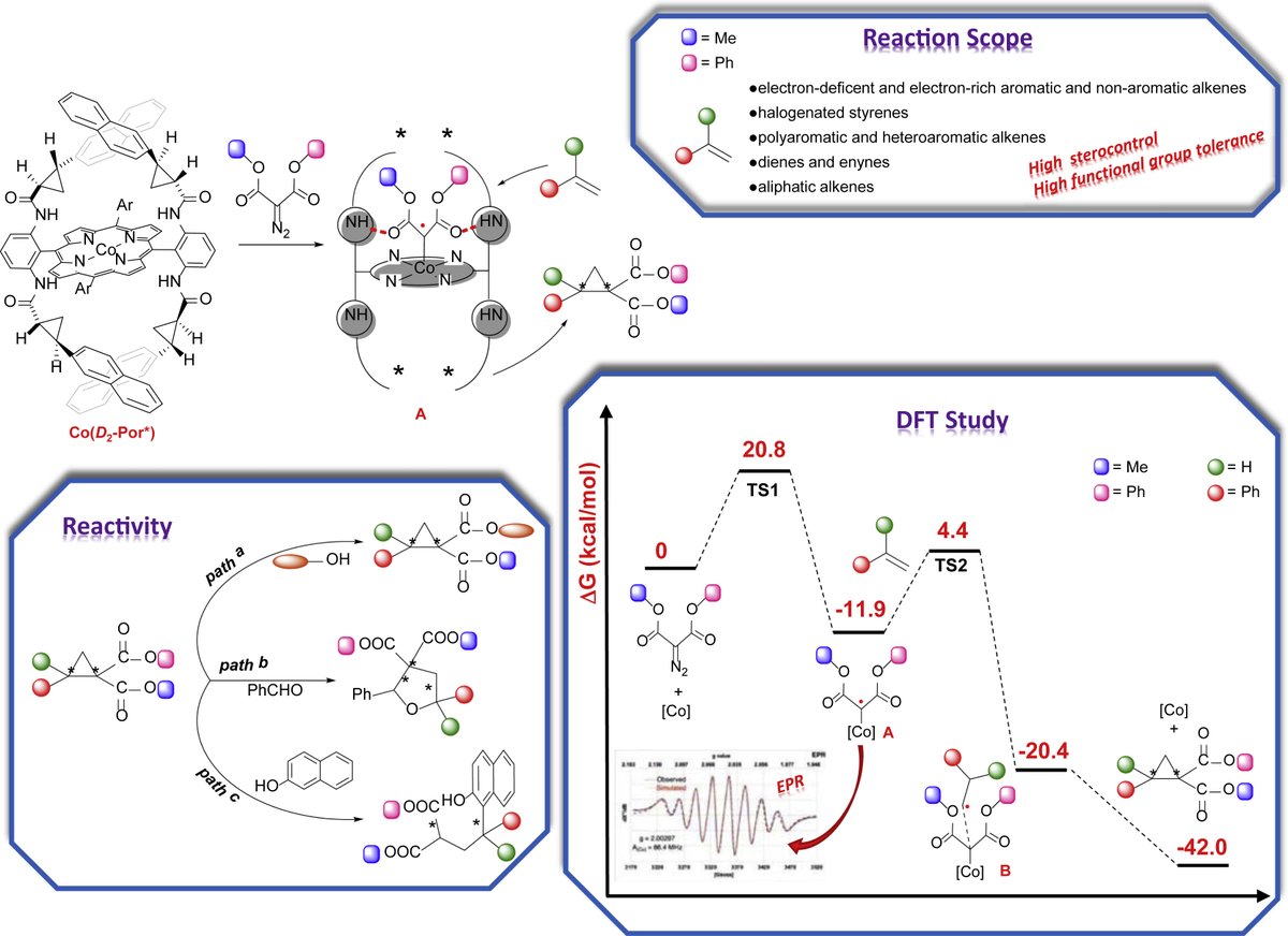 Challenging Asymmetric Alkene Cyclopropanation by Unsymmetrical Diazomalonates <a href="/ChemCatalysis/">Chem Catalysis</a> <a href="/ChemistryBC/">Boston College Chemistry</a>  sciencedirect.com/science/articl…