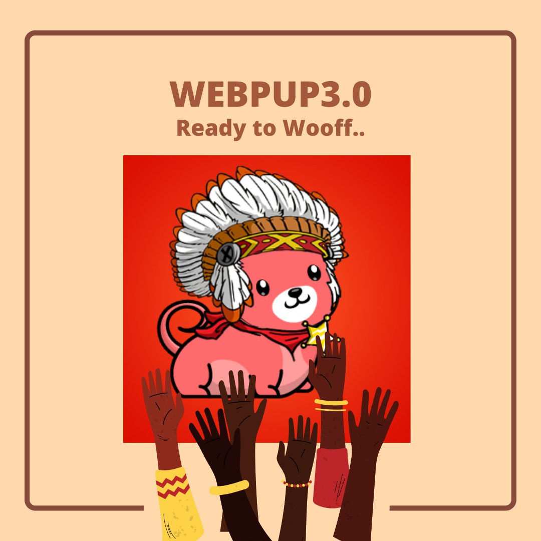 webpup3's tweet photo. Webpup 3.0 Ready to Wooff.....🐶🐶🐶🐶🐶 
#nfts #nft #nftart #nftcommunity #nftcollector #nftartist #cryptoart #digitalart #art #crypto #ethereum #blockchain #opensea #nftcollectors #bitcoin #cryptocurrency #nftdrop #cryptoartist #nftcollectibles #openseanft #nftartists #eth https://t.co/nVZ90tQrGY
