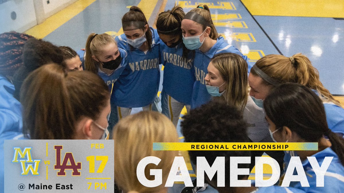 Regional Championship tonight‼️ 
7pm @ Maine East