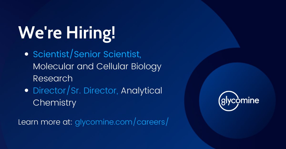 Glycomine Bio tweet media