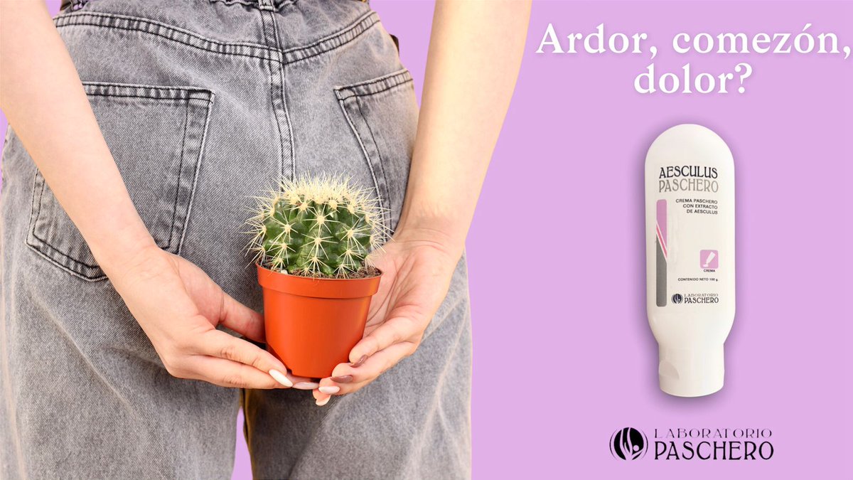 Nuestra crema Aésculus Paschero con extracto de Aésculus Hippocastanum asegura una rápida  y natural sensación de alivio y  bienestar de los síntomas causados por hemorroides