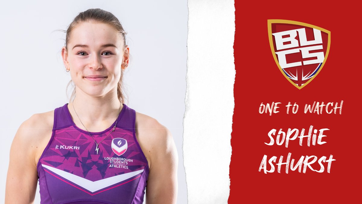One to watch: <a href="/SophieAshurst_/">Sophie Ashurst</a>❤️  

This weekend at <a href="/BUCSsport/">BUCS</a> Nationals Sophie will compete for @LboroAthletics in Pole Vault👀 

Sophie is a recent 2021 European Junior Finalist!🔝