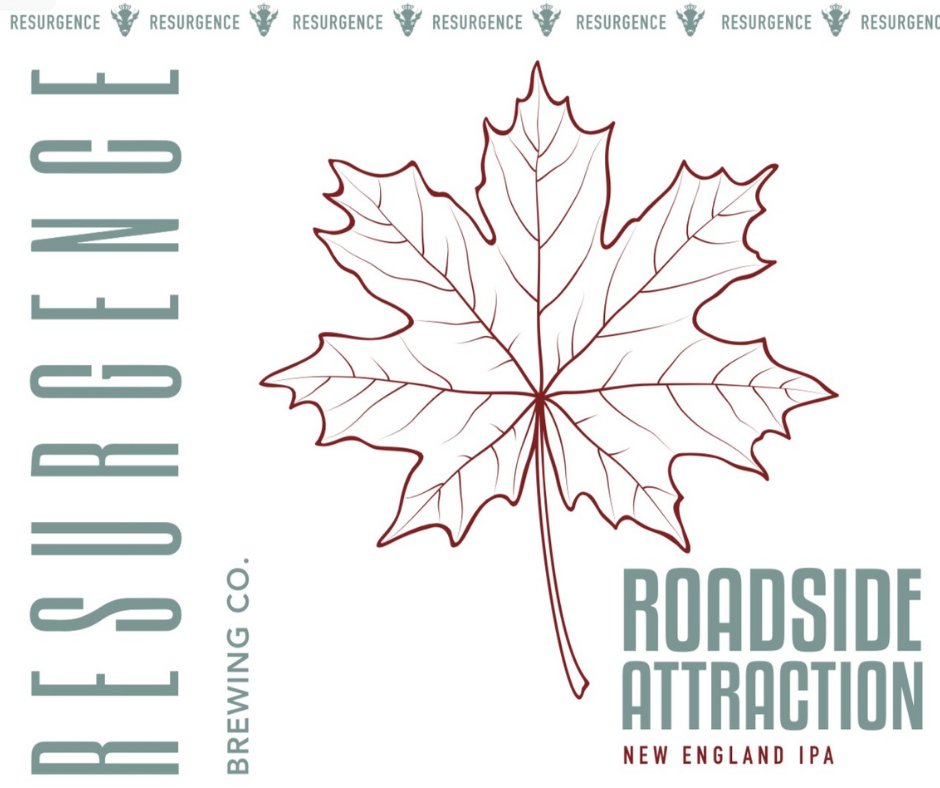 It's #RandomActsOfKindnessDay, so our good deed is to bring you this <a href="/ResurgenceBrew/">Resurgence Brewing 🍻</a> Roadside Attraction in Niagara Falls and Clarence! This Hazy IPA is brewed with El Dorado hops, and then dry hopped with Citra and Mosaic hops and even more El Dorado.