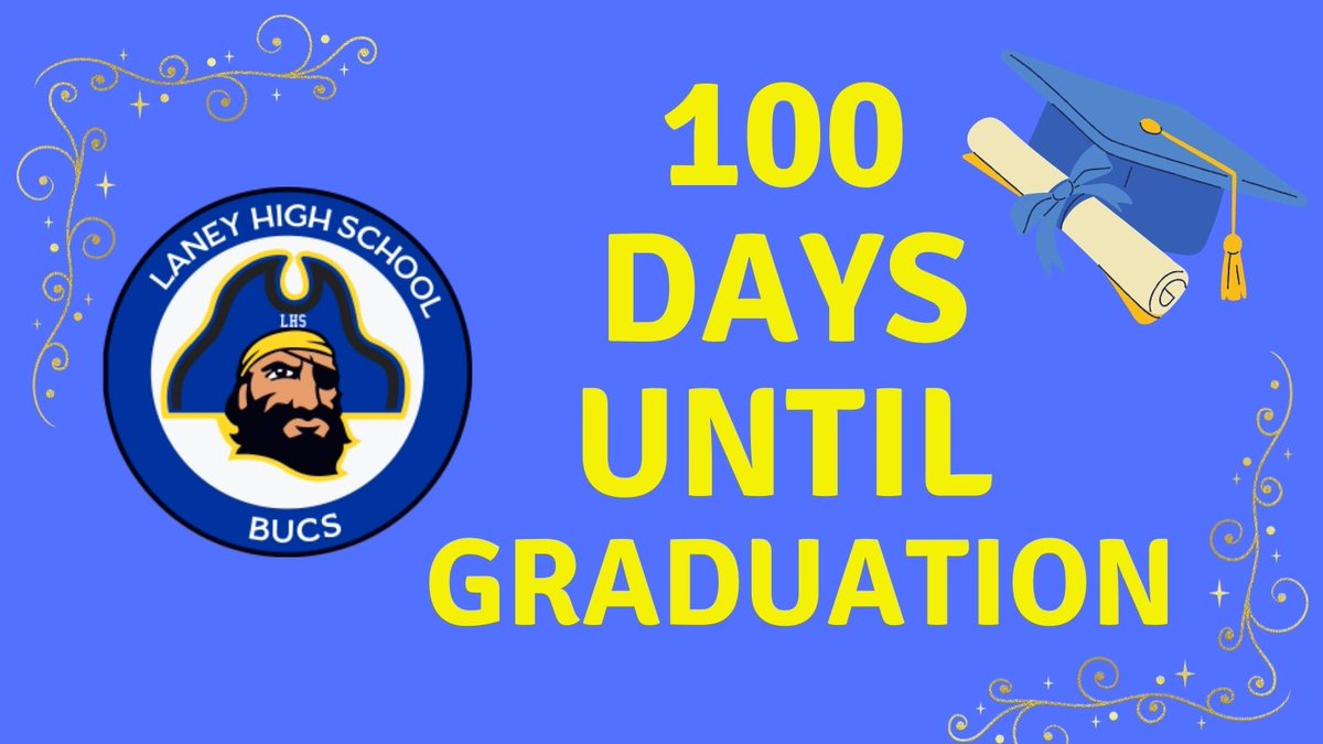 We are in the home stretch now!💙💛🎓
#LaneySeniors #Classof2022