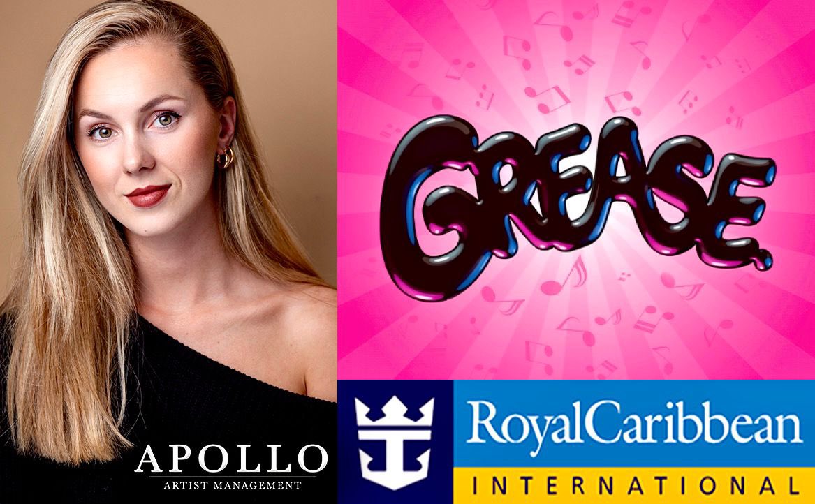 EmzaElizabeth20's tweet photo. Tell me about it.. STUD💋 

I am so thrilled to finally announce that I will be playing Sandy in Grease⚡️

Can’t wait to get onboard @RoyalCarribean Independence of the Seas.

Flying off to Miami in March!! ☀️ ✈️ 

#HopelesslyDevoted #Greaseistheword https://t.co/9pUwRgJ0Tn