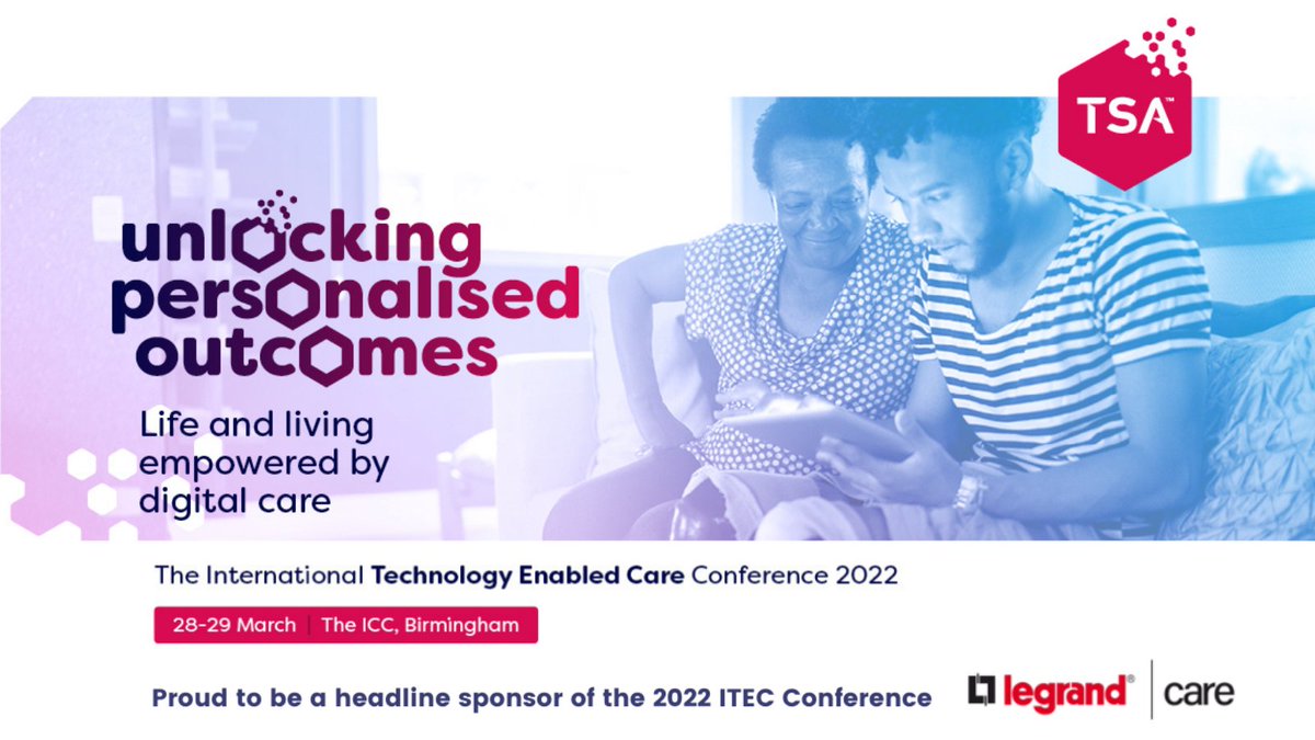 We are excited to be exhibiting at the <a href="/TSAVoice/">TSA (TEC Services Association)</a> ITEC Conference on the 28-29th March at Birmingham ICC. This will be our first major outing in the UK as <a href="/LegrandCare/">LegrandCare</a> and we can't wait to share with you our new look and the exciting plans we have in store. #ITECconf22