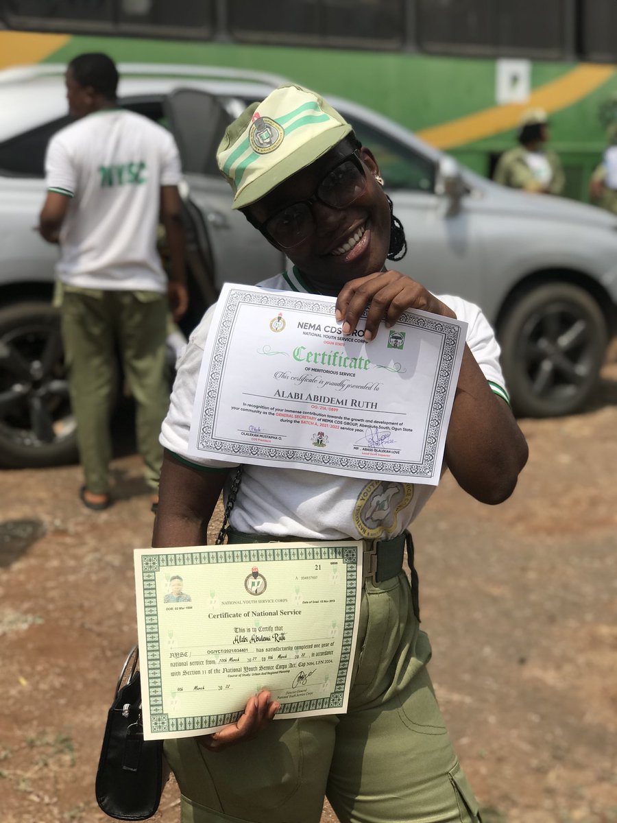 _abidemi_alabi's tweet image. Congratulations to me💃💃💃💃💃💃

God has been good and he's still being good to me!!!

I came, I saw and I conquered!

To God be the glory!

#ogunstate 
#oguncorperslayers 
#ogunupdate 
#2022Goals