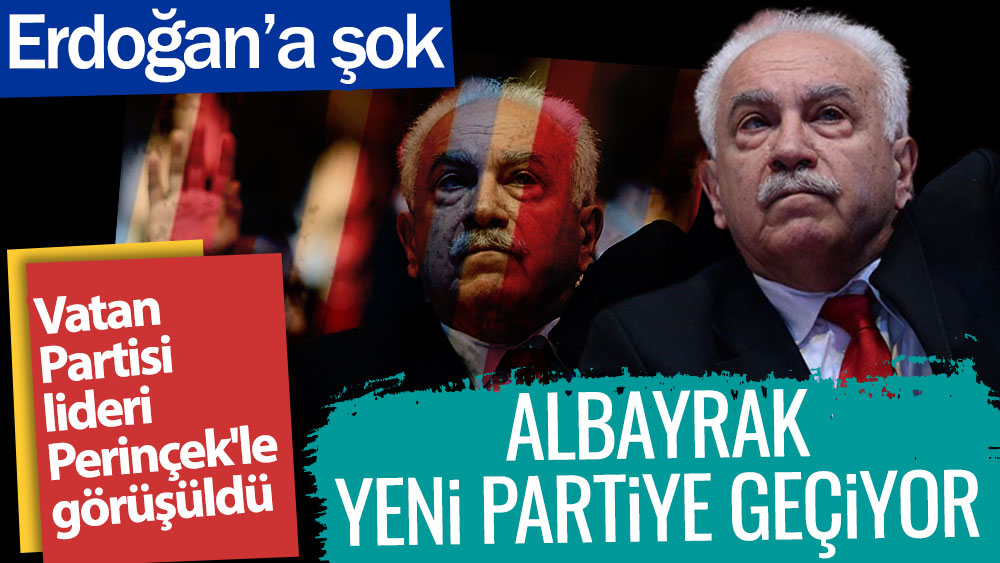 Erdoğan'a şok. Perinçek'le görüşüldü. Albayrak yeni partiye geçiyor
bit.ly/3I1XqUa