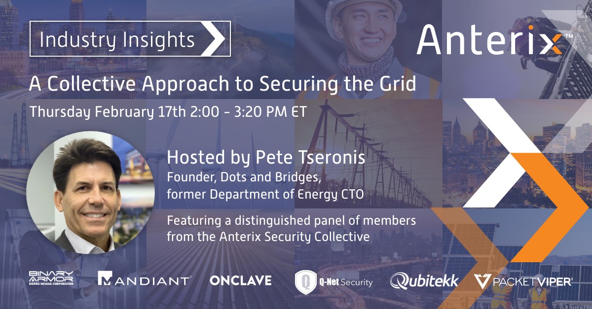 ➡️Members of the #AnterixSecurityCollective are meeting this afternoon to discuss the capabilities they each have to offer.

Listen in live at 2PM ET and follow us here for highlights and key takeaways:
register.gotowebinar.com/register/13773…