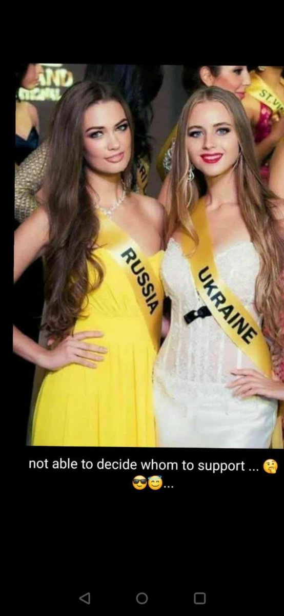 VivekagarwalAt's tweet photo. Not able to decide whom to support..😜#RussiaUkraineCrisis #RussiaUkraine #MissUniverse @KremlinRussia_E @MFA_Ukraine @Russia #MEMES https://t.co/t7hJnNaZVM