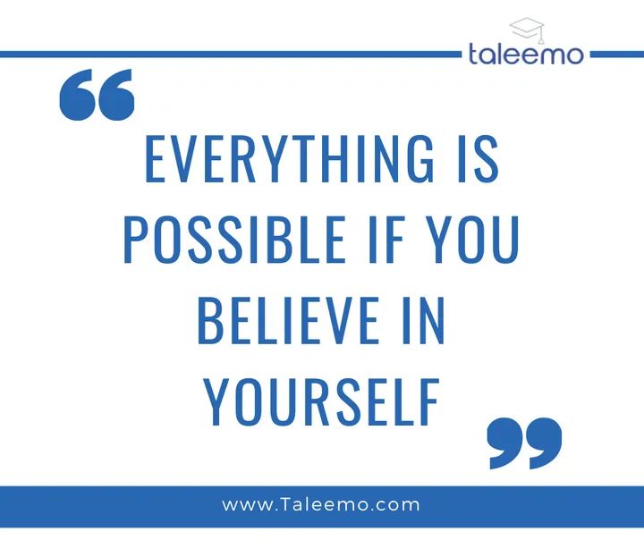 1Taleemo's tweet photo. Everything is possible if you believe in yourself
#everything #possible #believe #youself #determination #struggle #effort #positivness #taleemo https://t.co/roqAcqs92X