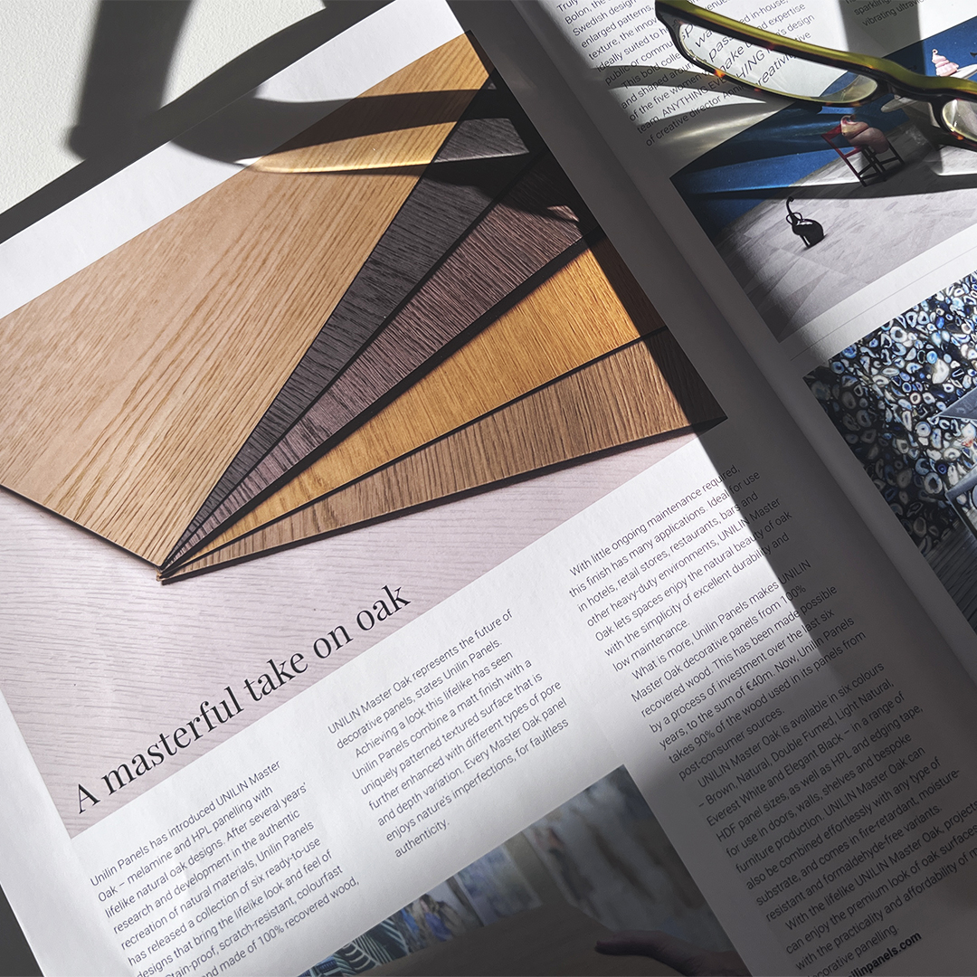 selectfirst's tweet image. Latest issue of @HI_magazine landed on our desk this morning with some great coverage for our client Unilin Panels within its surfacing feature. #pr selectfirst.com/work