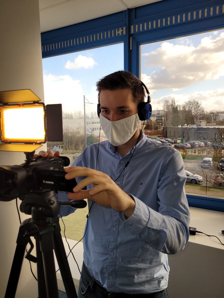 Today our trainers <a href="/DraillardJ/">Julien Draillard Losada</a> and <a href="/MichielVh123/">Mїchїel vh</a> gave mediatraining at <a href="/ErapGsob/">ERAP - GSOB</a>!

In our last newsletter, we highlighted our partnership with ERAP-GSOB. Do you want to know more about what goes on at PM? Join the newsletter here: pm.be/newsletter/