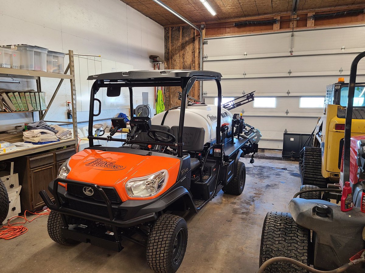 pheasanthillsgc's tweet photo. @FrostSprayTech Now we wait for warmer weather to use our new gps sprayer. https://t.co/q3wqXzgJRK