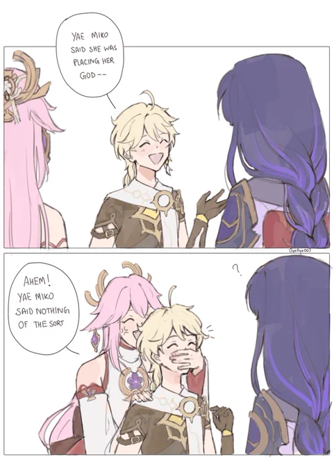 this was way too funny to not draw
#eimiko #GenshinImpact 