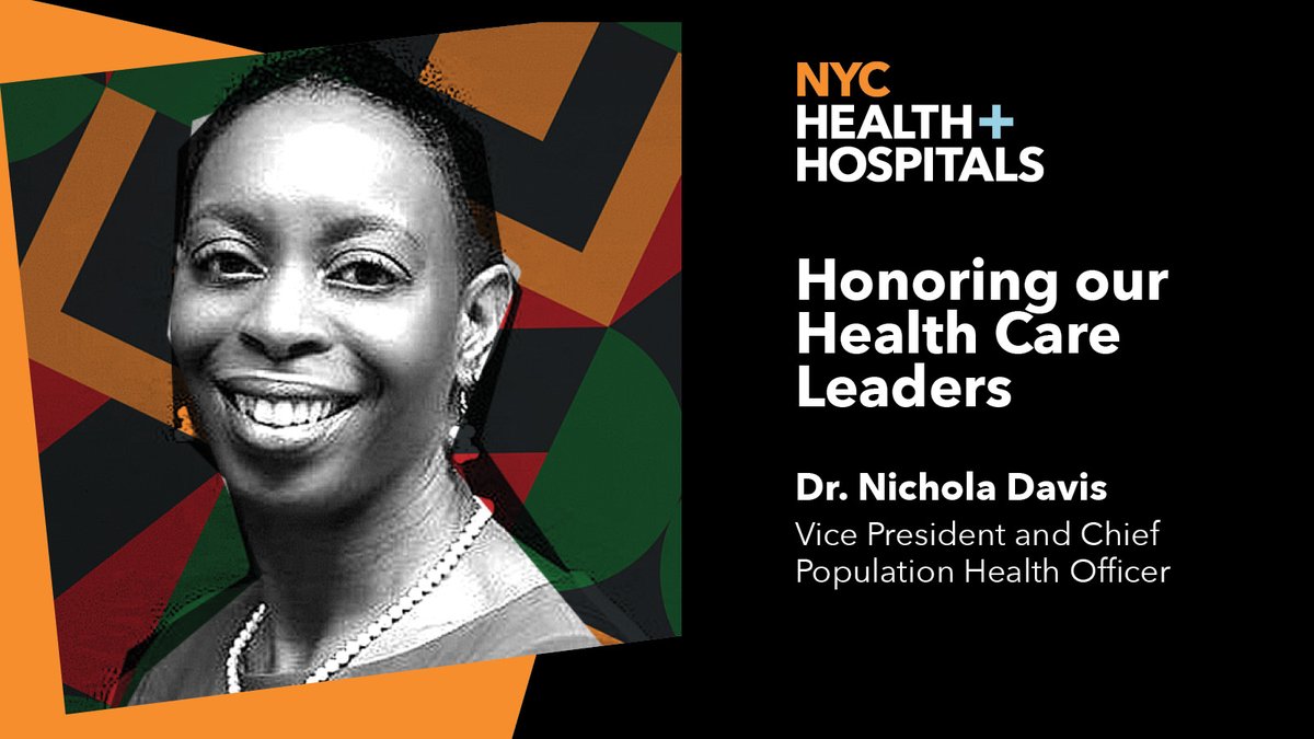 This year’s #BlackHistoryMonth theme is “Black Health &amp; Wellness.” We’re highlighting our intrepid Black leaders who constantly improve how we serve communities of color. Meet Dr. <a href="/nichdavis/">nichola davis</a>, VP &amp; Chief Population Health Officer: bit.ly/3I7UHIw