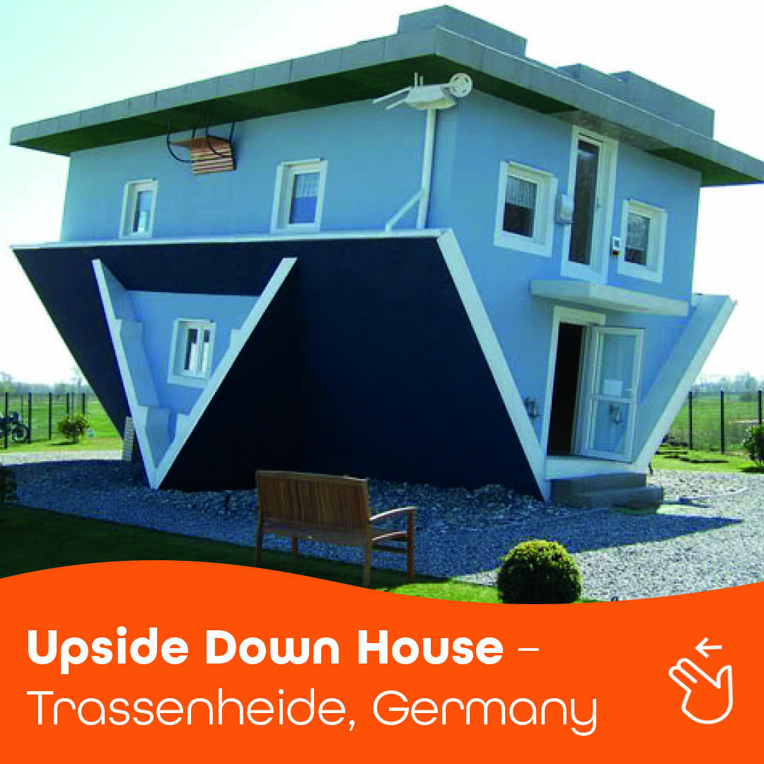 Now these are some weird houses 😵🏡

What do you think about living in an upside down house? 🤔

#property #househunting #homeinspo #HouseHunters #movinghome