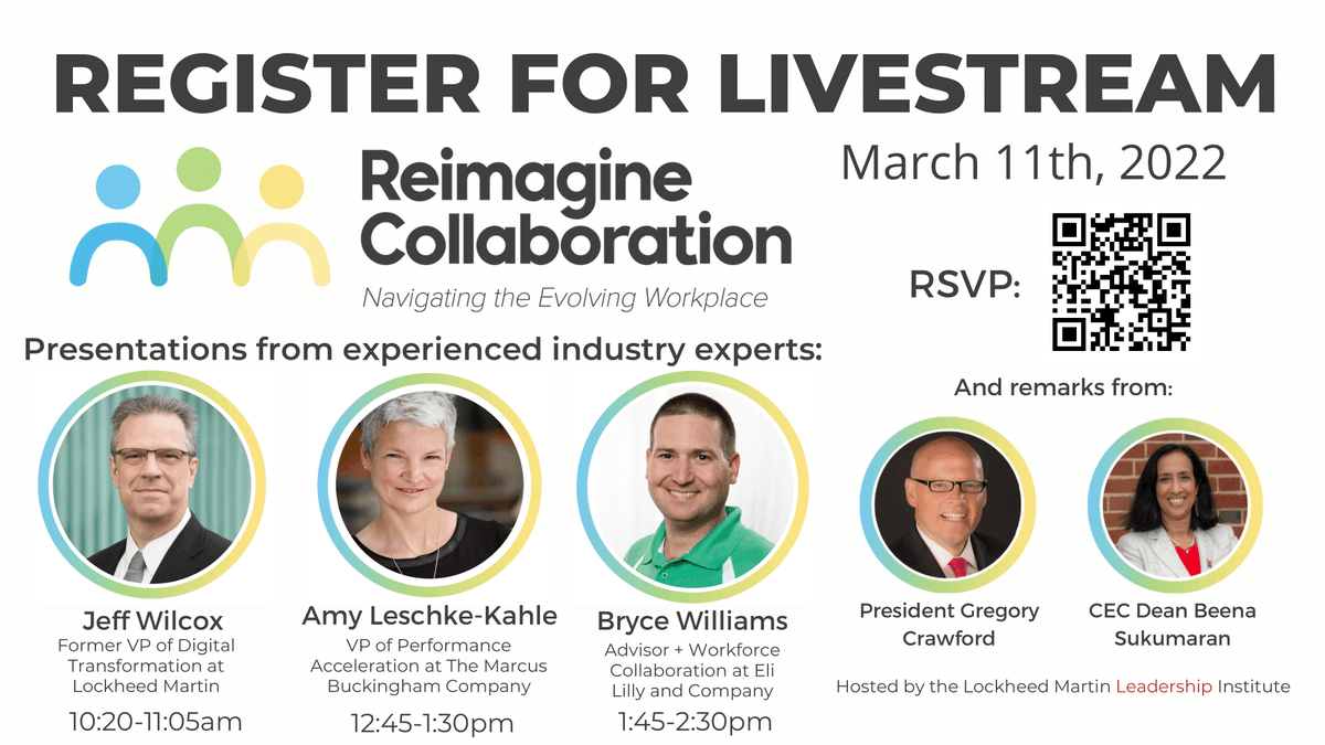 It's starting to get real.... register now! My cohort and I have worked so hard on this hybrid conference and are excited to share our insights with you! RSVP here: eventbrite.com/e/reimagine-co… #ReimagineCollaboration <a href="/ReimagineCollab/">Reimagine Collaboration</a> <a href="/MUEngLdrInst/">Lilly Leadership Institute</a> <a href="/LeaderLouise/">Louise Morman</a>