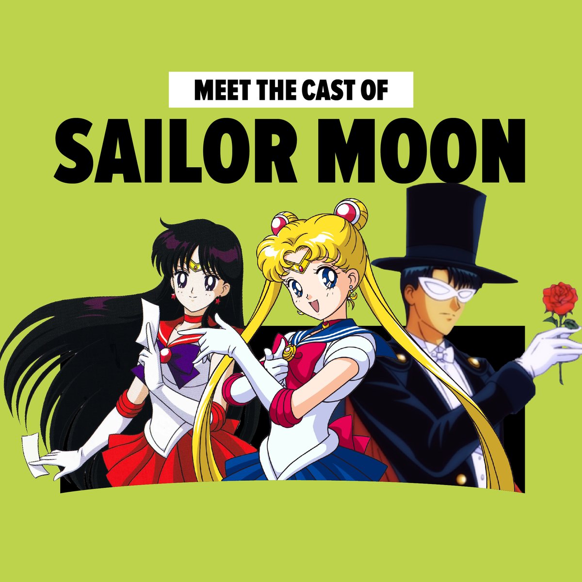 Experience the Sailor Moon reunion when Linda Ballantyne (Sailor Moon), Katie Griffin (Sailor Mars) and Toby Proctor (Tuxedo Mask) appear at Toronto Comicon. Plus, don’t miss Sailor Moon Sunday, a full day of Sailor Moon themed programming and activities. spr.ly/6012KpcYI