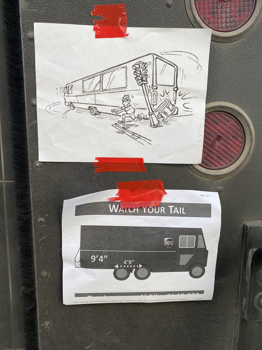 TallahasseeUps's tweet photo. Watch youโre โTailโ Thursday!!! With our S
A
F
E
T-Rex ๐ฆ
Y Will do a demo on package car tail-swing #UPS #CHSP #TailSwing @JaxDivision_UPS @UPSers @yhormith27 @doctorlenski @wyant_kwyant @UPS https://t.co/LFcsPOjeo3