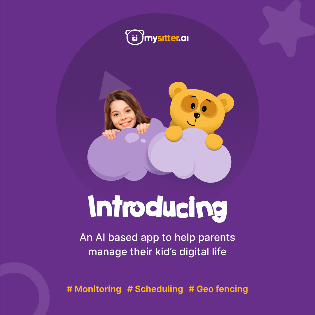 mysitterAI's tweet photo. MySitter android app is the new way of managing your child's digital life. 
Sign up for an early access here: https://t.co/9nnMSpvIJh 
#parenting #addiction #kids #PEACEMAKER https://t.co/xMSqCwK7bI