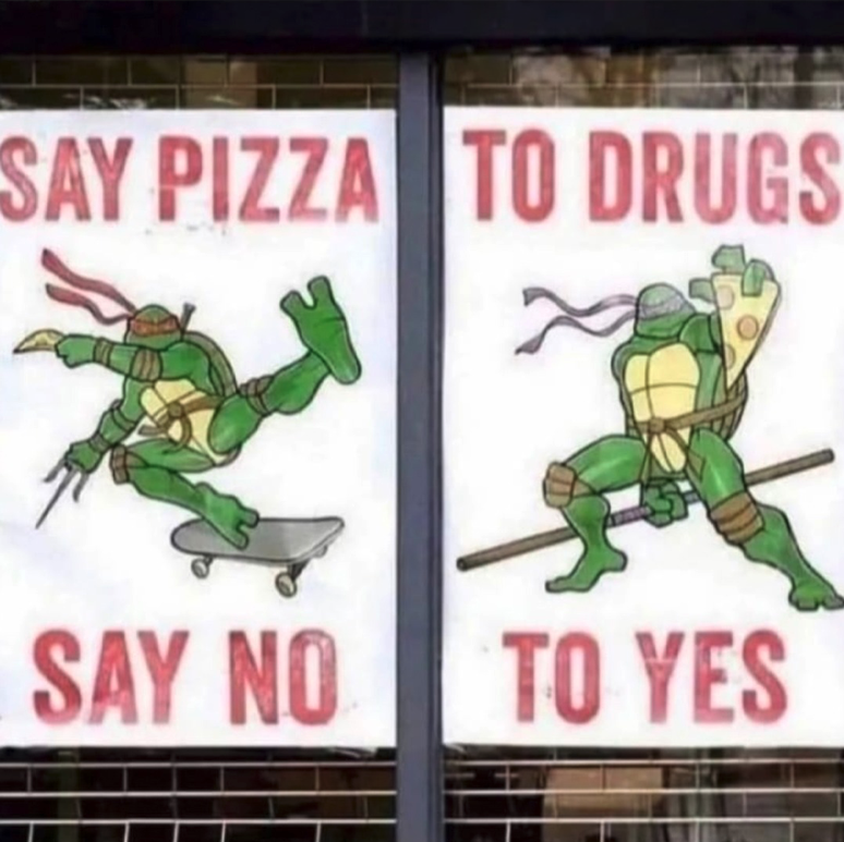 telepizza_es's tweet photo. Say Pizza to Drugs.

Say no to yes. https://t.co/CaNBOQZri6