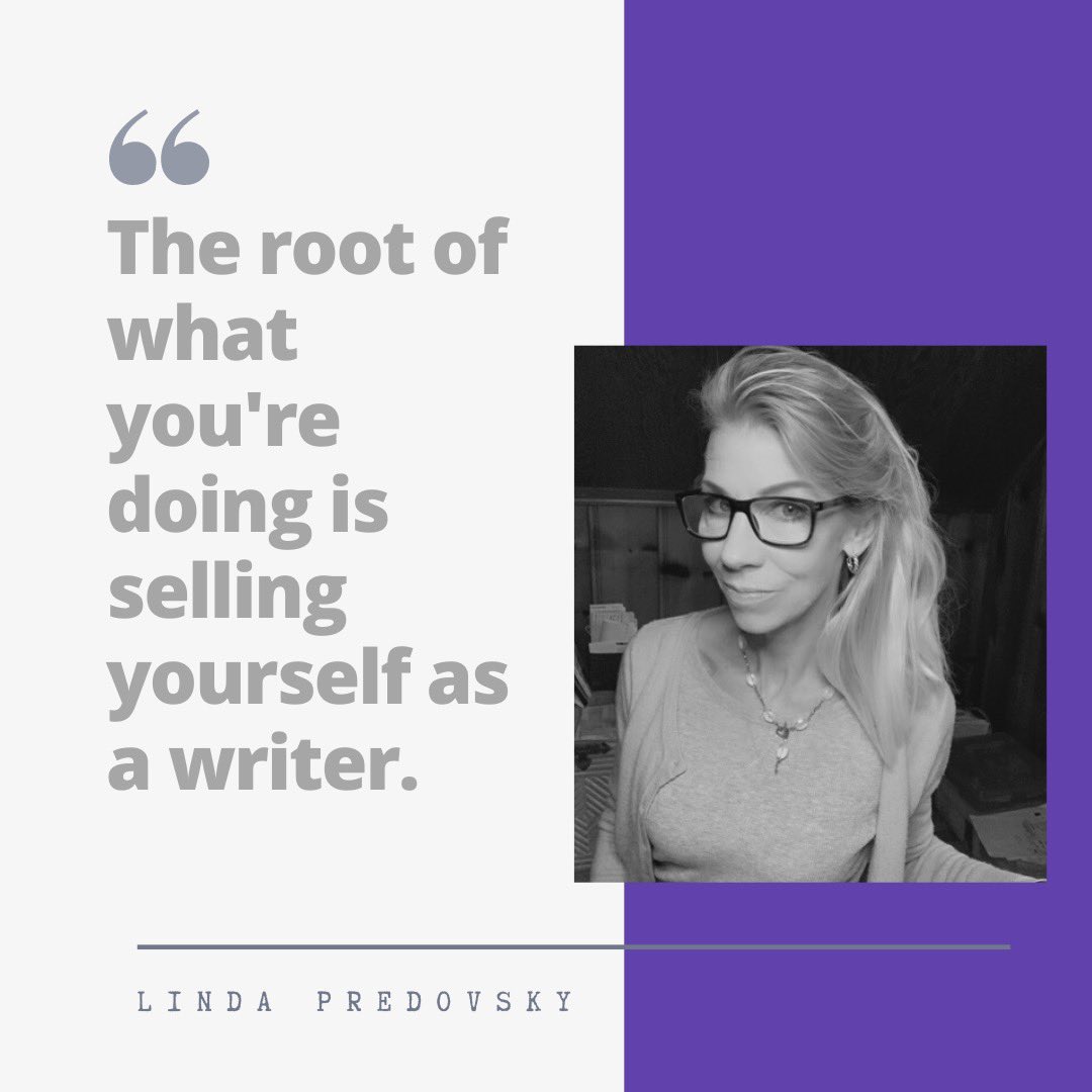 lindapredovsky's tweet photo. The agents job is to read your pitch. Your job is to SELL. 
#WritingCommunity #amwriting #amquerying 
https://t.co/O2wrMqhig7 https://t.co/KzHkXwf7Ju