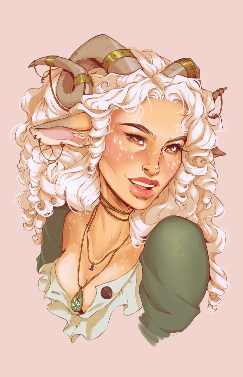 golightlyfinch's tweet photo. Obsessed with the colour pallet of this awesome satyr Wynnifred who Mela commissioned me for 🐝 https://t.co/oIlFXdHLJc