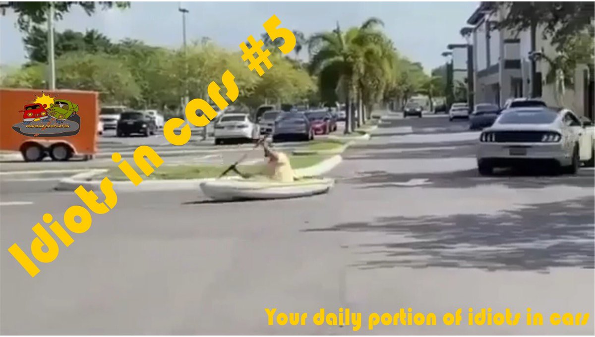Your new daily episode of #idiotsincars is now online.

If you enjoyed it then leave a like and subscribe 👍

Link to YouTube: youtu.be/rbUWEW09f98