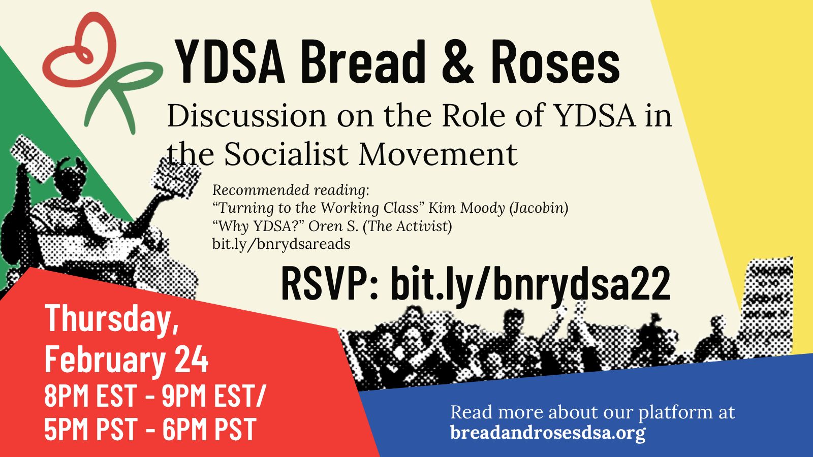 Bread & Roses DSA (breadrosesDSA) / Twitter