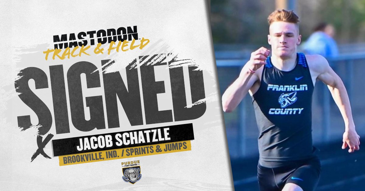 MastodonTFXC's tweet photo. We are excited to welcome Jacob Schatzle to the squad! Jacob comes from Franklin County High School and will join the roster in the fall. 

#FeelTheRumble #HLTF https://t.co/nGEYl8Xmiu