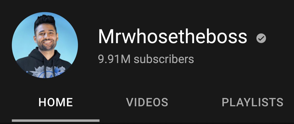 Mrwhosetheboss's tweet photo. The Countdown to 10 million is ON!

Our 10 million special video is gonna feature a world record, the answer to my single MOST ASKED question, and not one but TWO collabs!  (and more) 😉

Can't WAIT🥳 https://t.co/cNPB5jg8AH