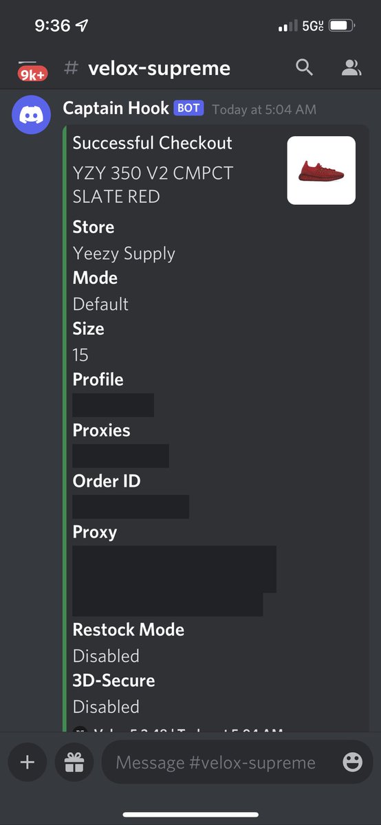 Jerdog1972's tweet photo. @VeloxBots came through for me and these great proxies @tavern_ai @KaBoomProxies @BreadProxy https://t.co/q6OLXAriqR