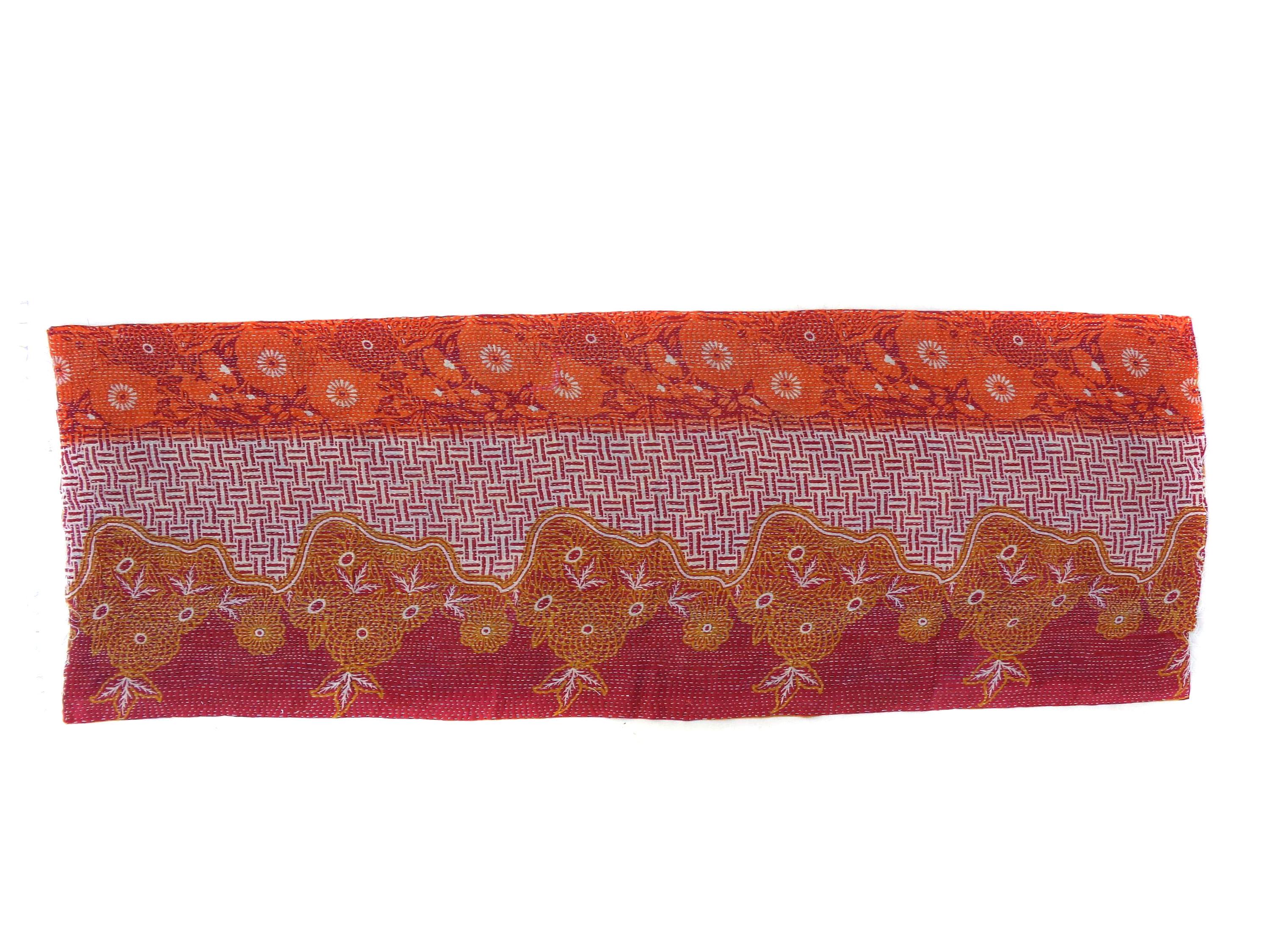 Cotton Scarf Head Wrap Stole veil Kantha Embroidered Scarf Veil Boho Scarves SW89