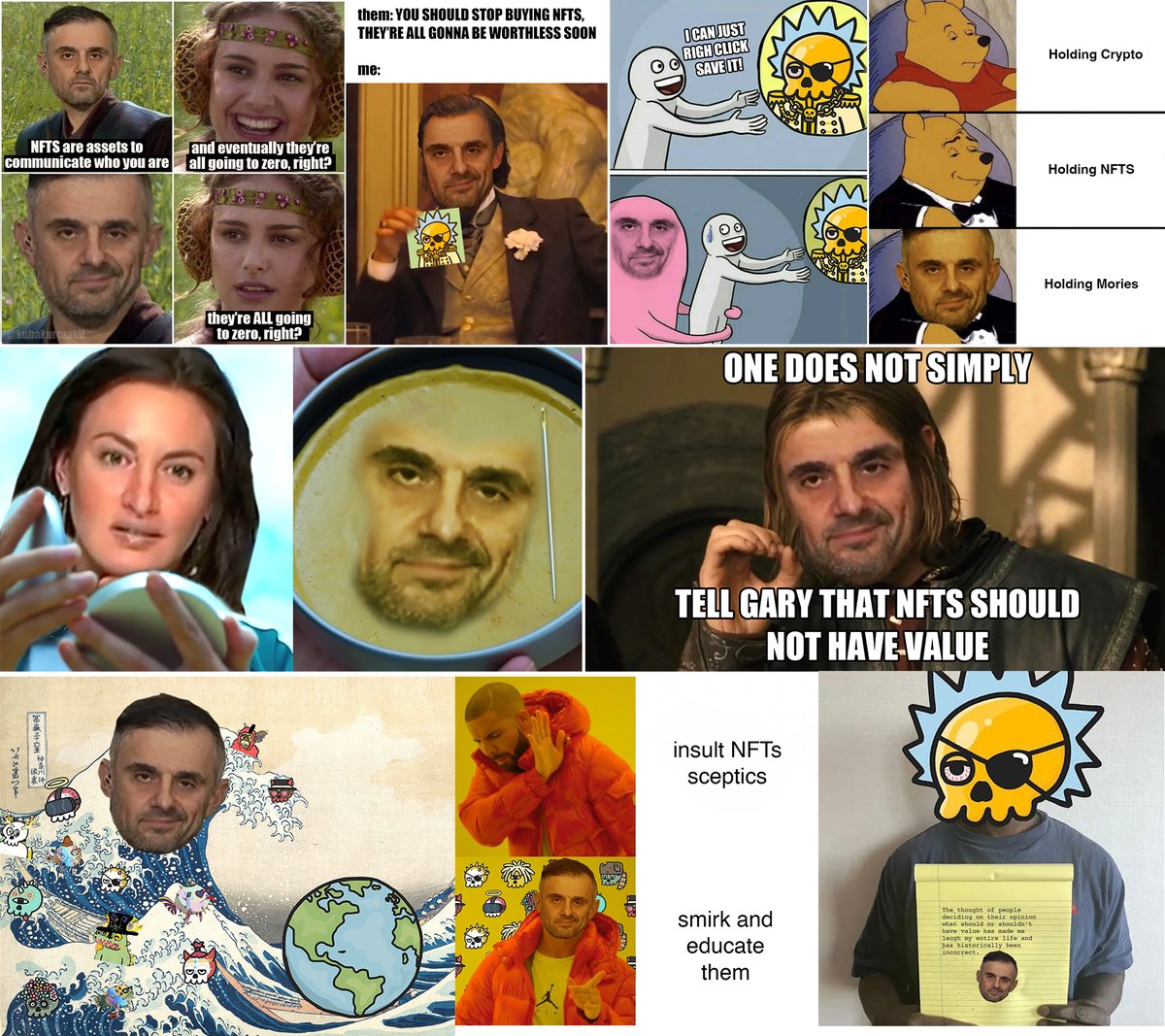 KubaKurczakII's tweet photo. #FaMorVee it was a fun week! I made only 9 after all, blame it on my irl job...@CryptoMories wen next meme contests!?👀 https://t.co/A18zef1vR9