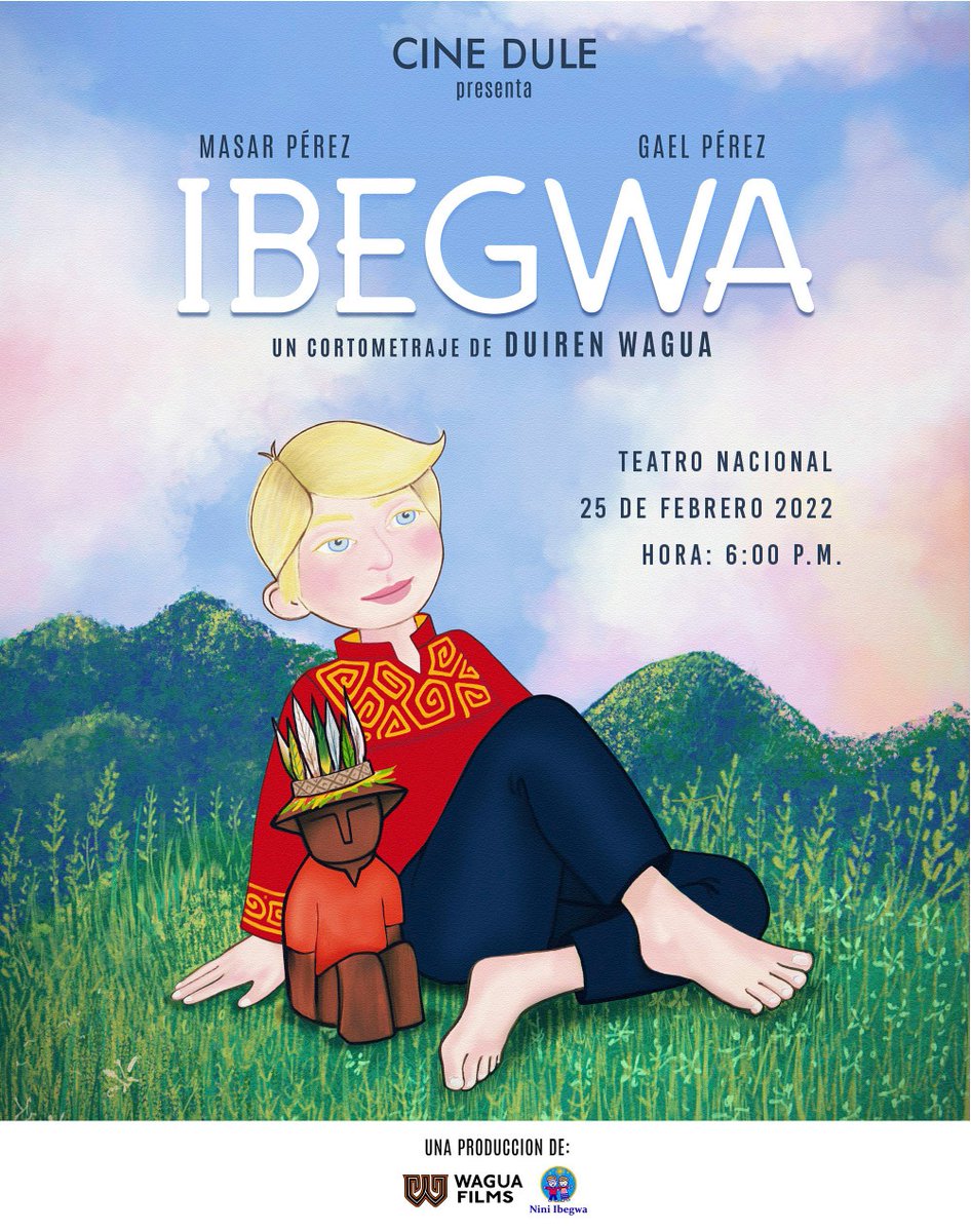 Ilustración para el cortometraje Ibegwa producida por <a href="/duiren_wagua/">Duiren Wagua López</a>  en colaboración con <a href="/nini/">Nini</a>.ibegwa 
Un hermoso proyecto....la entrada es totalmente gratuito en la conmemoración de la revolución dule celebrada cada 25 de febrero..