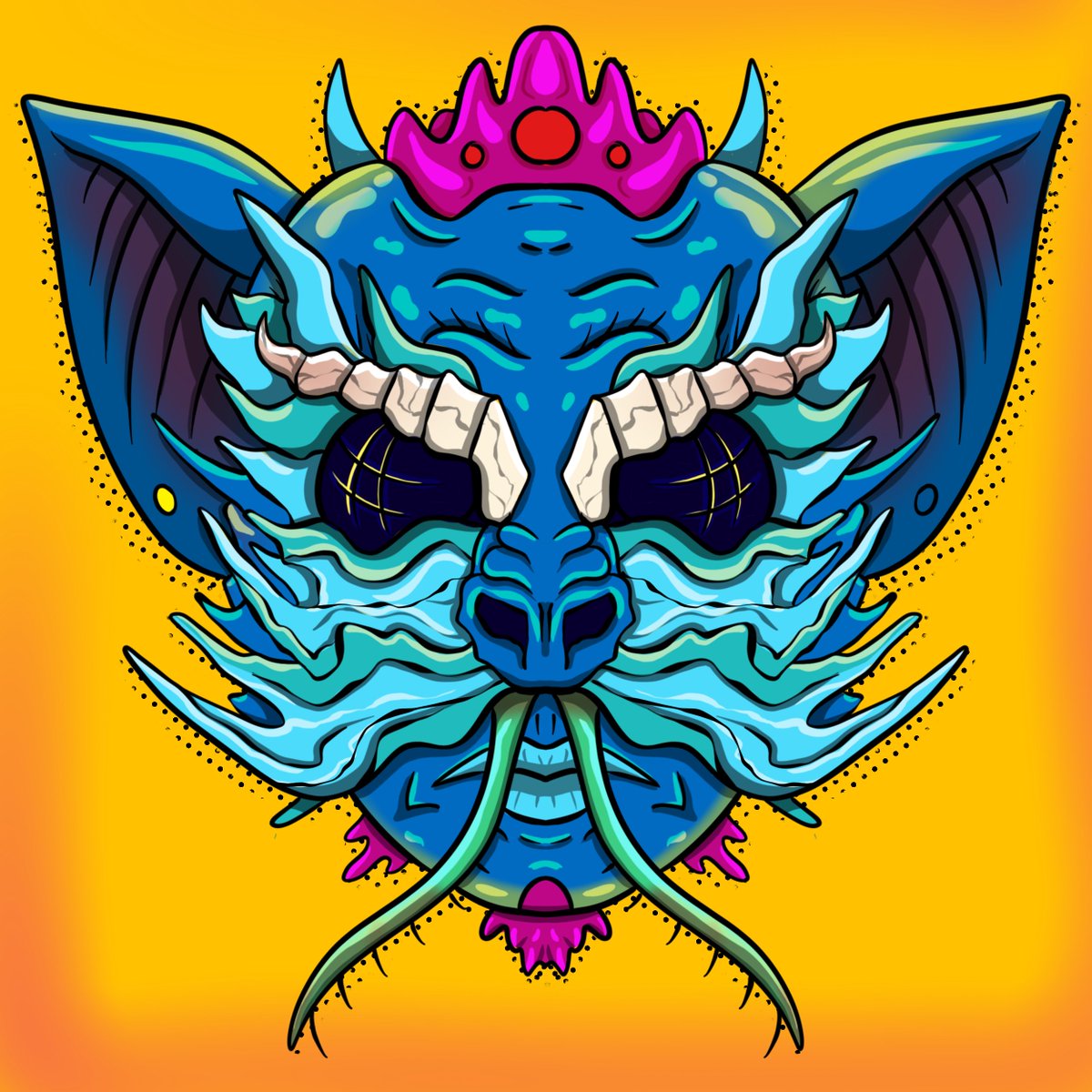 😺Chaos Mask GIVEAWAY🎭

Thank you all for 400+ followers!😊I really appreciate it and I wouldn't be where I am without you!

Rules:
🎁Follow <a href="/OlaskaArt/">Olaska Art🐋🌿</a>
🎁Retweet &amp; Like
🎁Tag 2 NFT friends

Ends 19th Feb 22:00 CET.
#RMRK #NFTGiveaway #NFTs $RMRK #singular #ksm $KSM #kusamanfts