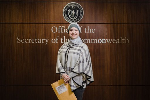 NMossalam's tweet photo. Exciting News! I pulled papers! One step closer to getting on the ballot. 

Who’s ready to knock some doors and collect signatures? We deserve a representative who values our diversity, who brings people together around our shared concerns, and who respects the dignity of all. https://t.co/oSYP8CyD2x