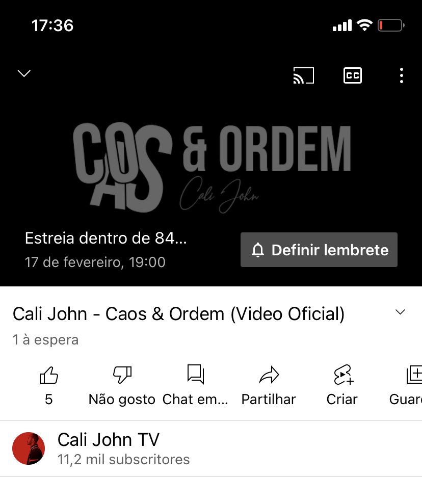 calithereal's tweet photo. Vídeo da música Caos & ordem vai estar disponível as 19:00 !!
Ativa já o teu lembrete 🙏🏼 #epgemini
https://t.co/IYZSUxnjsz https://t.co/8AKQ1uNKe3