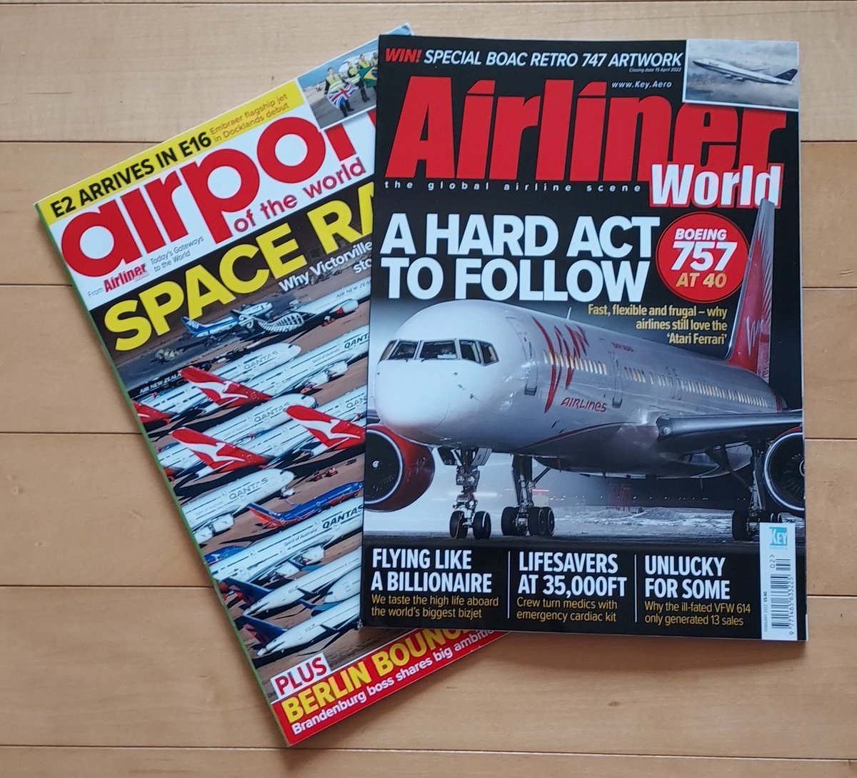I'm sad to see @APOWmag disappear but I also understand the logic behind the move. The merge will make me love my @_AirlinerWorld even more! Keep up the good work. #avgeek #marriageofequals @KeyPublishing