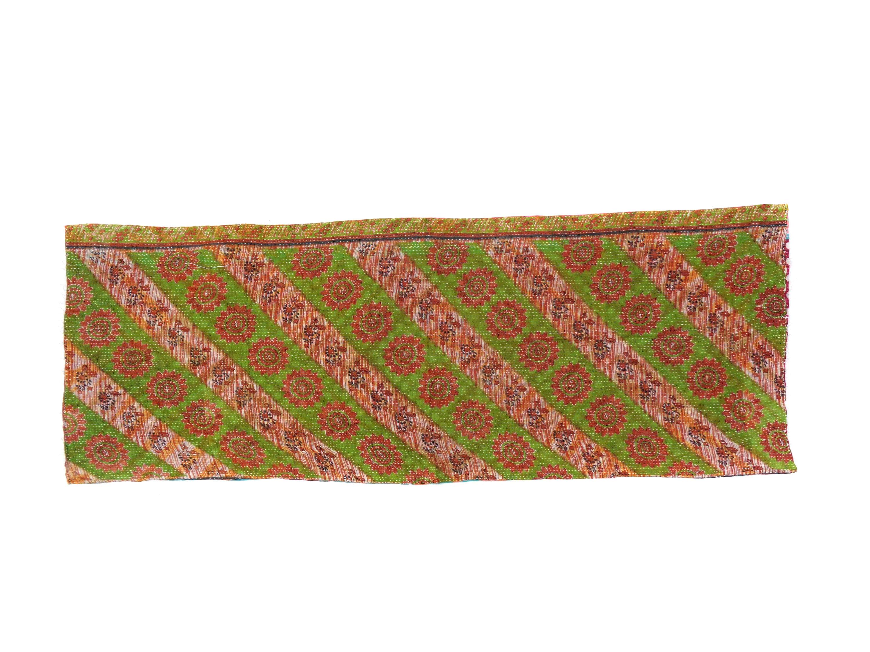 Handmade Indian Cotton Vintage Kantha Scarf Sari Shawl Scarves Stole Neck Wrap SW72