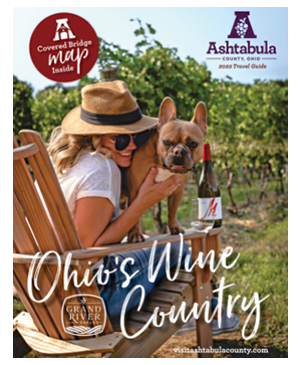 Time to start planning your Ohio Wine getaway! The 2022 Travel Guide is now available. 

"This guide is packed with travel inspiration to help you plan an epic getaway. To request your copy and/or view the digital version. 
bit.ly/3uZ8rlk

<a href="/OhioWineCountry/">Ashtabula County Visitors Bureau</a>