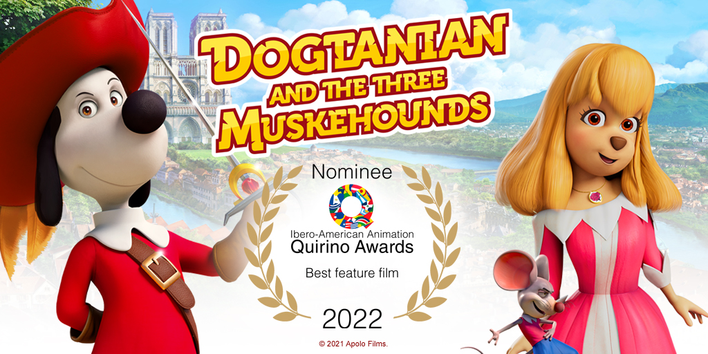FilmsApolo's tweet image. It is a great honor to share with all of you our nomination for Best Ibero-American Animated Feature Film at the Quirino Awards!

Come on D'Artacan! One for all! and... All for One! ⚔️⚔️⚔️⚔️

#Dogtanian #Animation #QuirinoAwards2022