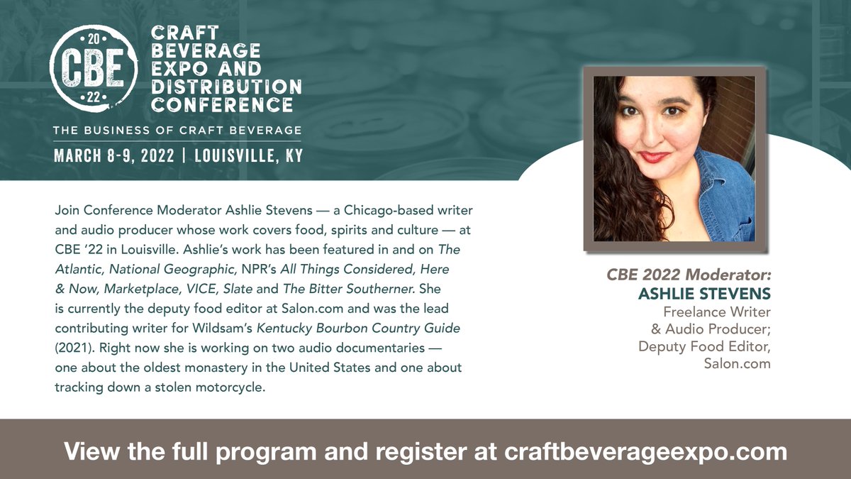 Craft Beverage Expo & Distribution Conference tweet media