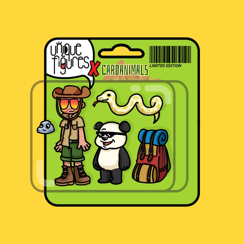 Unique_Figures's tweet photo. Unique Figures x Cardanimals 1/1 Collab NFT🐼💫

To celebrate our collab, an NFT inspired from @CardanimalsNFT will be available as a 1/1 trait in our 1st collection😎

Join our discord for more updates
https://t.co/PeZxj0CYCQ

#CNFT #CNFTCommunity #ADA #CNFTs #cnftproject https://t.co/lt1fnVfDzi