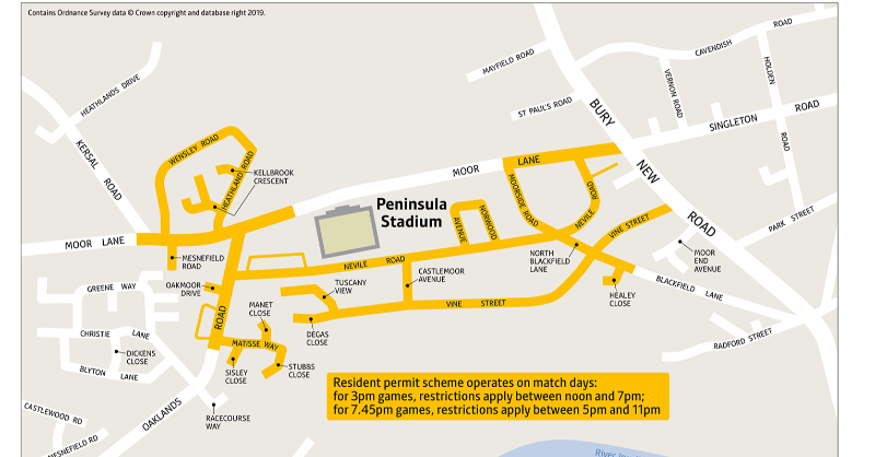 SalfordCityFC's tweet photo. ⚠️ Bee Network have advised that many routes around the area will be busier than usual due to a significant number of events taking place this weekend in Manchester City Centre.

⏱️ Please allow some extra time for your journey.
