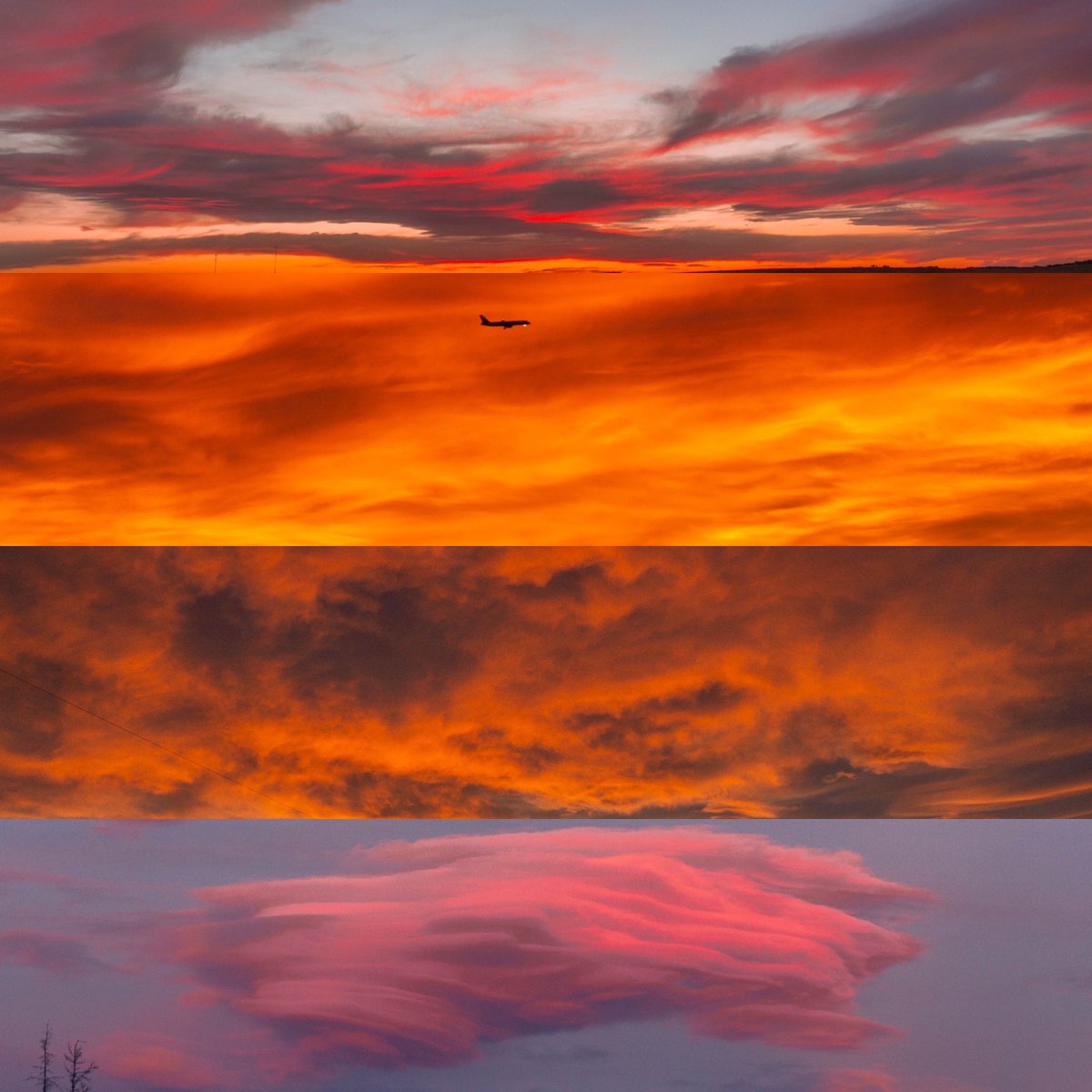 My favourite colour: sunset 🌅 who else loves clouds? #nftphotography #sunsetclouds