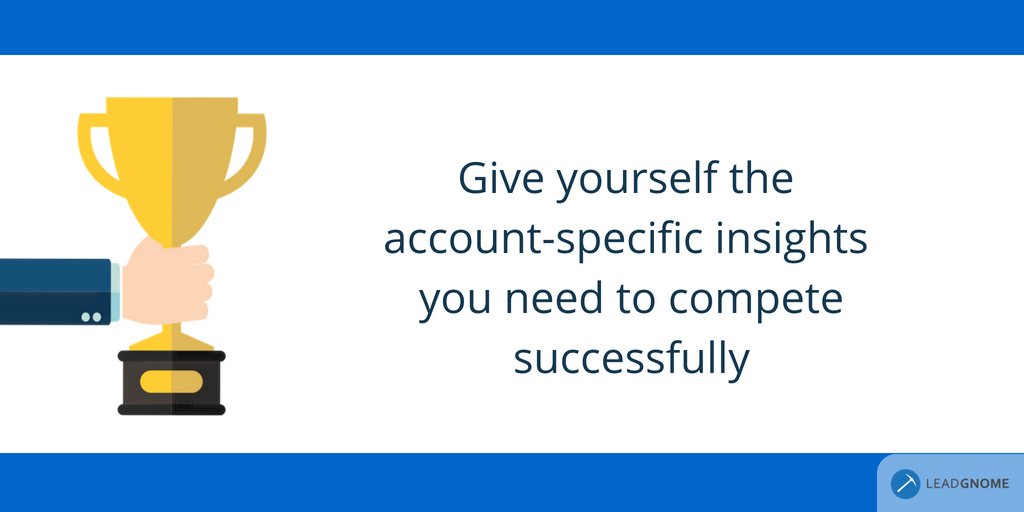 Give yourself the account-specific insights you need to compete successfully: dld.bz/jaQ6K #sales #ReplyEmailMining